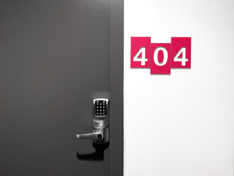404 page